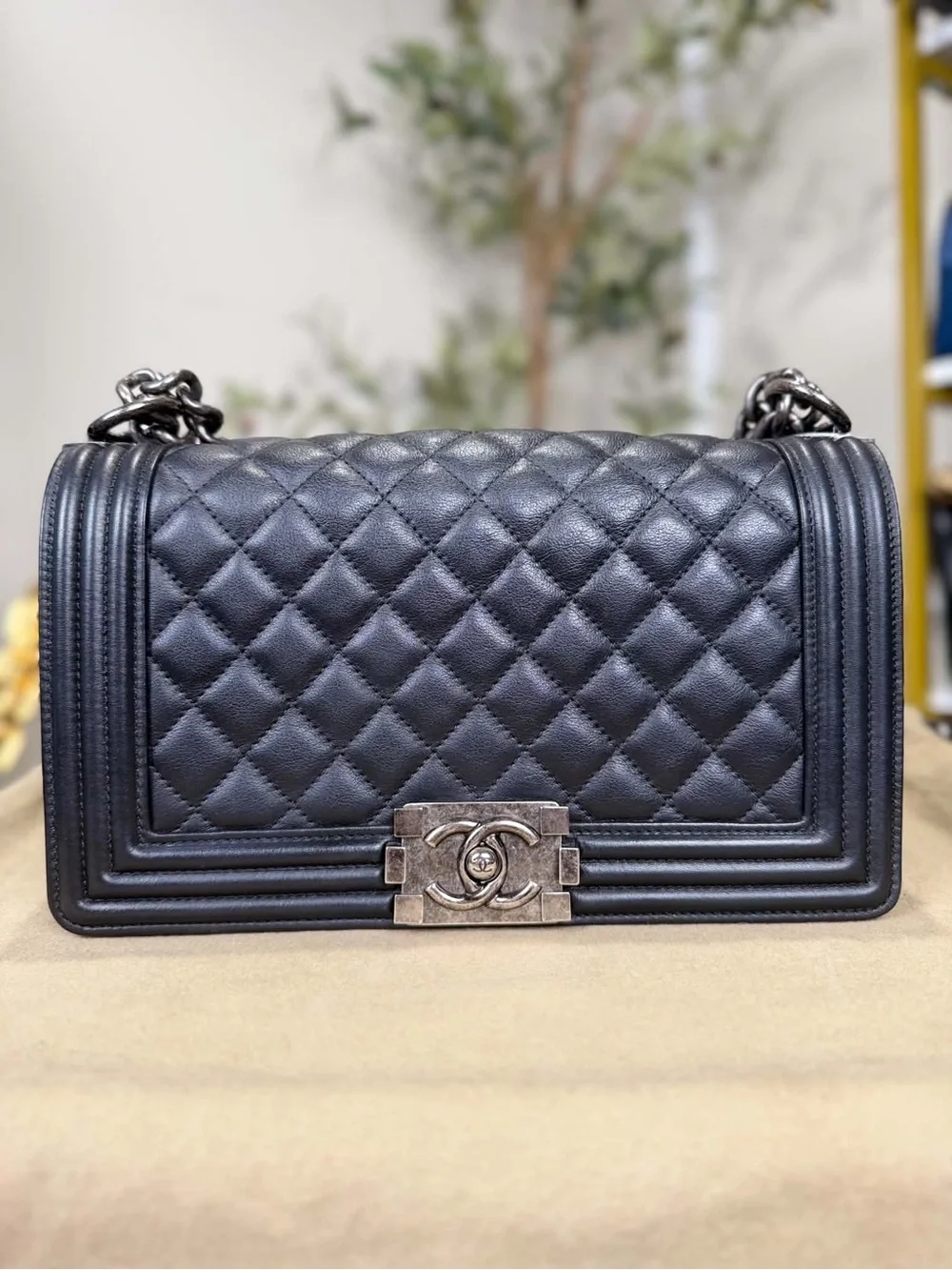 CHANEL iconic quilted
